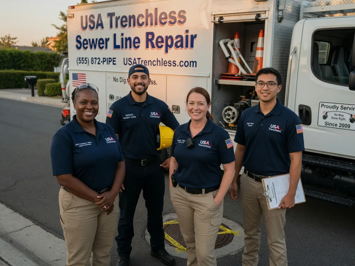 Sewer Line Repair company in Plumtree, NC